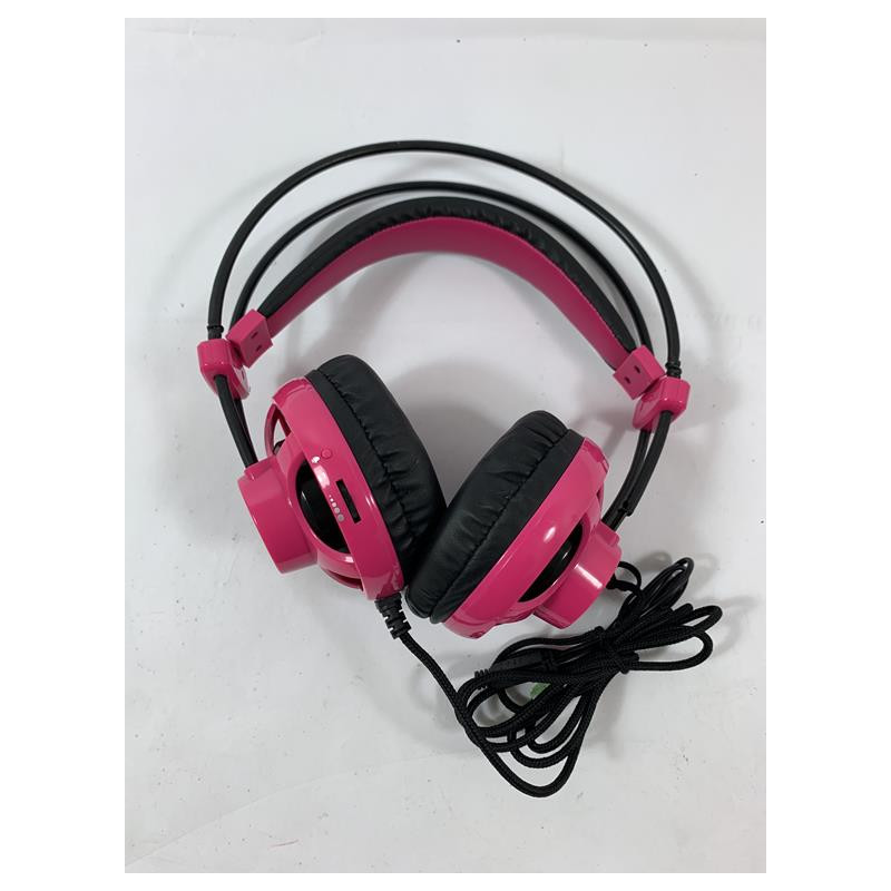 Herní headset C-Tech Helios (GHS-07G) (GHS-07P) černý/růžový