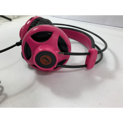 Herní headset C-Tech Helios (GHS-07G) (GHS-07P) černý/růžový