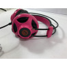 Herní headset C-Tech Helios (GHS-07G) (GHS-07P) černý/růžový