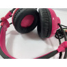 Herní headset C-Tech Helios (GHS-07G) (GHS-07P) černý/růžový