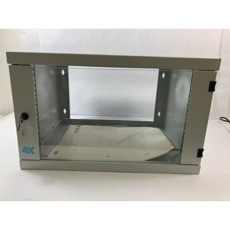 4X 19" RACK 6U 400mm Řady Economy