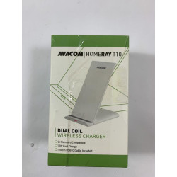 Bezdrátová nabíječka Avacom HomeRAY T10 Charger Stand Qi 10W white