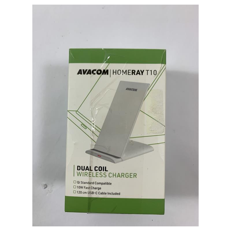 Bezdrátová nabíječka Avacom HomeRAY T10 Charger Stand Qi 10W white