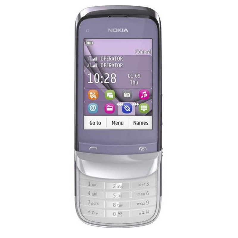 Tlačítková Nokia C2-06 Lilac